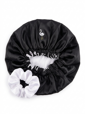 2T Antistatic Stain Bonnie Black DoubIe Iayers