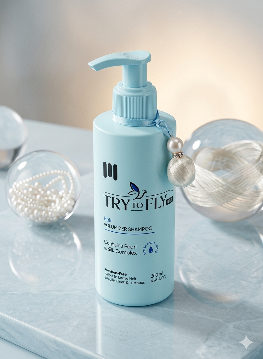 try to fly hair sim VOLUMIZER SHAMPOO 200ml