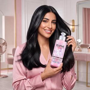 L'Oréal Gloss Elvive Leave-In Glycolic Hair Cream - 200ml