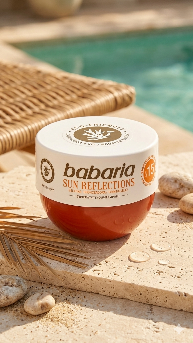 Babaria Sun Reflections Carrot Jelly Spf 15 300ml