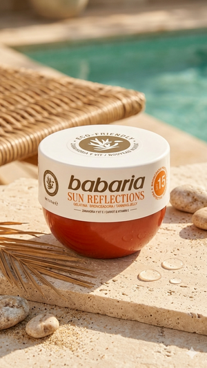 Babaria Sun Reflections Carrot Jelly Spf 15 300ml