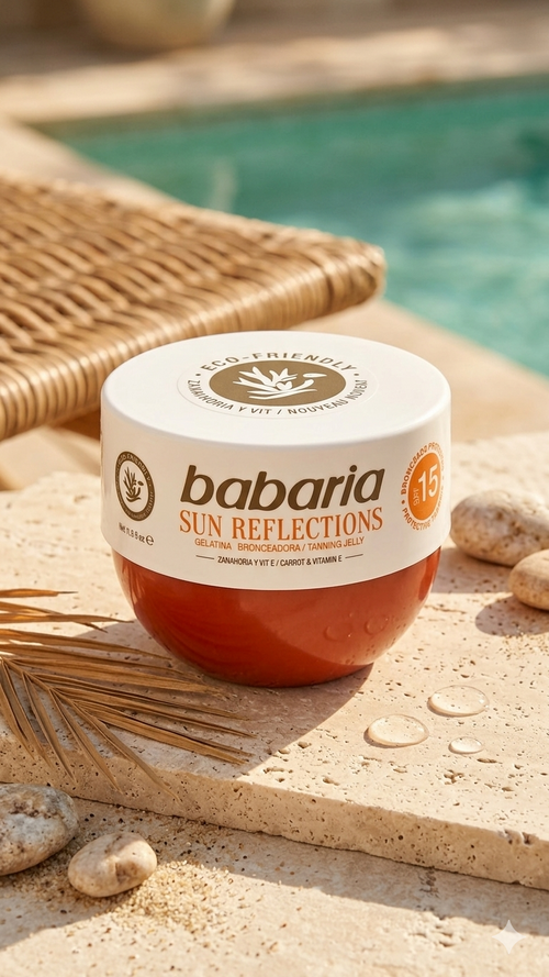 Babaria Sun Reflections Carrot Jelly Spf 15 300ml