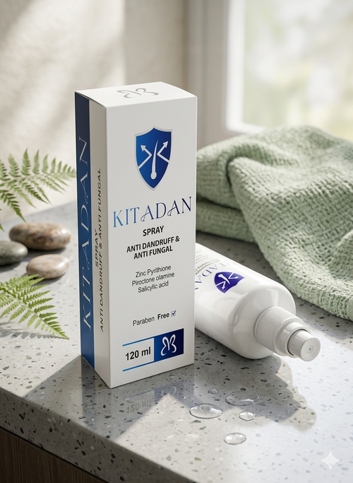 kitadan hair spray - 120 ml