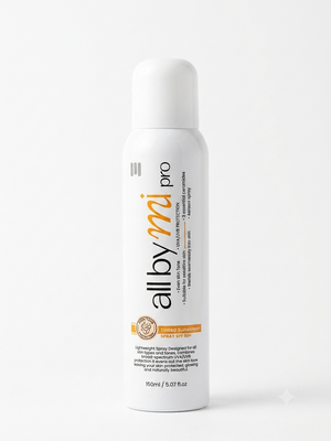 All by mi tinted sunscreen spray spf50+ 150ml