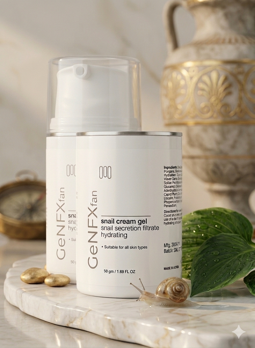 genfx fan snail cream gel 50gm
