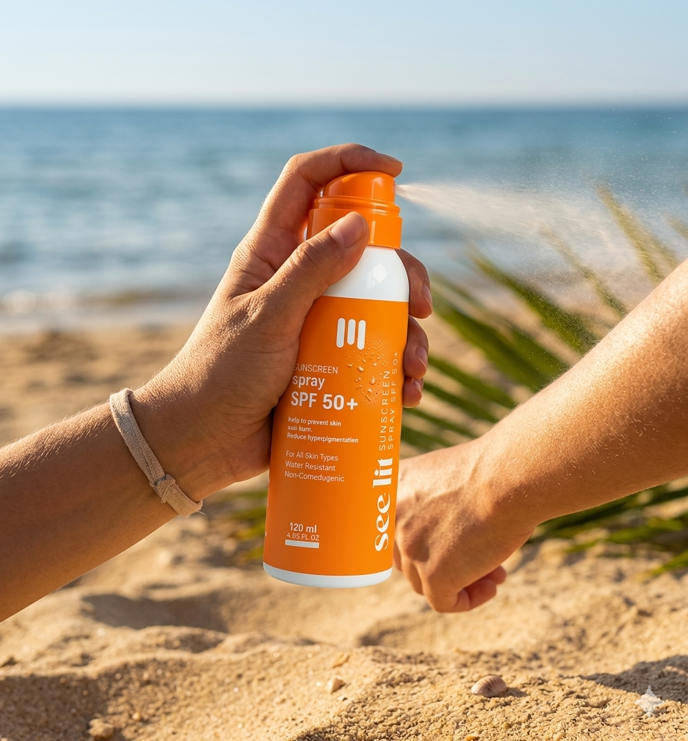 see lit sun screen spray 120 ml