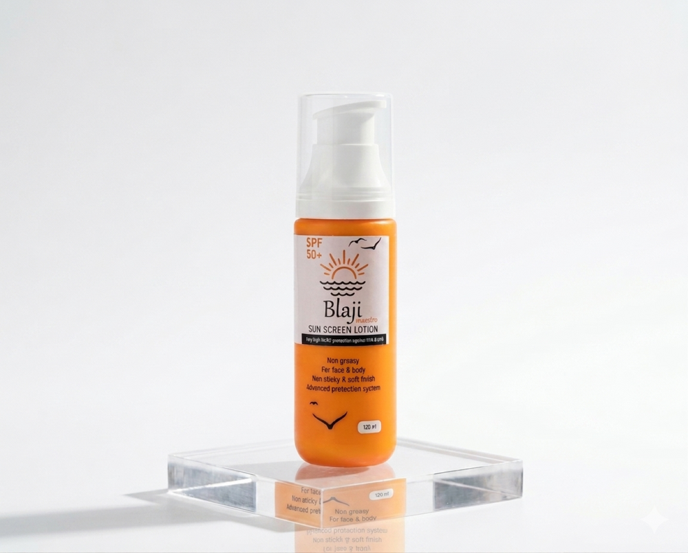 Blaji sun screen lotion spf50+ 120ml