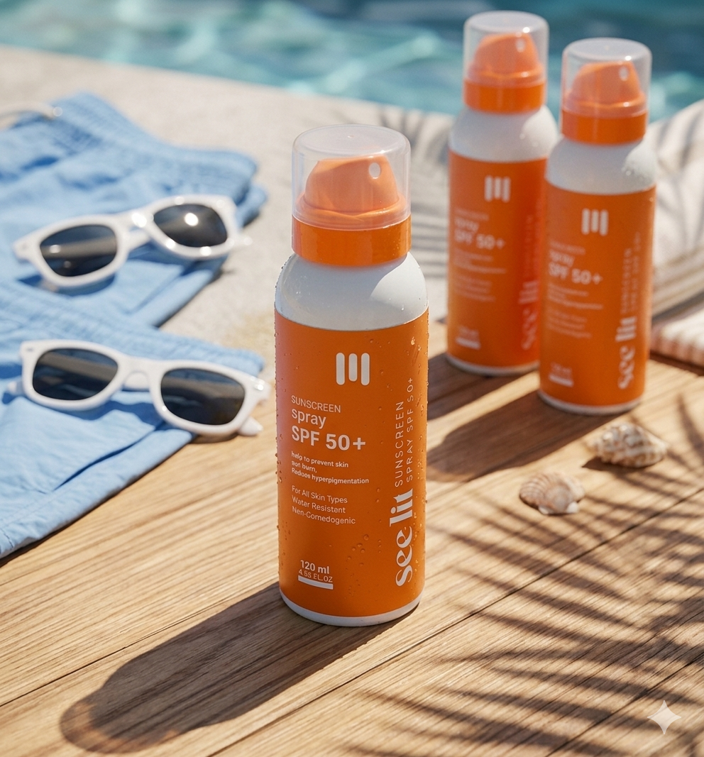 see lit sun screen spray 120 ml