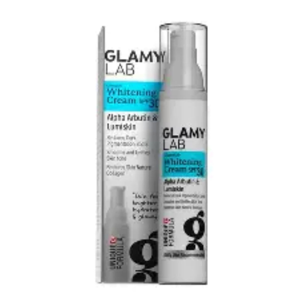 Glamy LAB Whitening cream SPF 30 50 gm