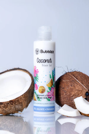 Bubblzz Coconut Shower Gel - 250 ml