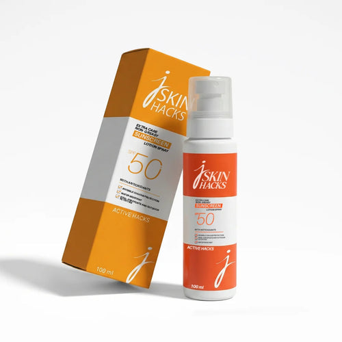 Jskin Hacks Spf 50+ Sunscreen Lotion Spray 100 ml