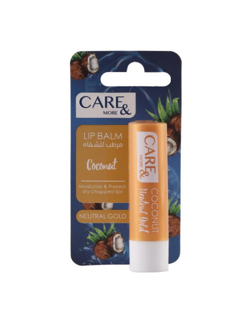 Care & More Lip Balm Neutral Gold Coconut 4gm