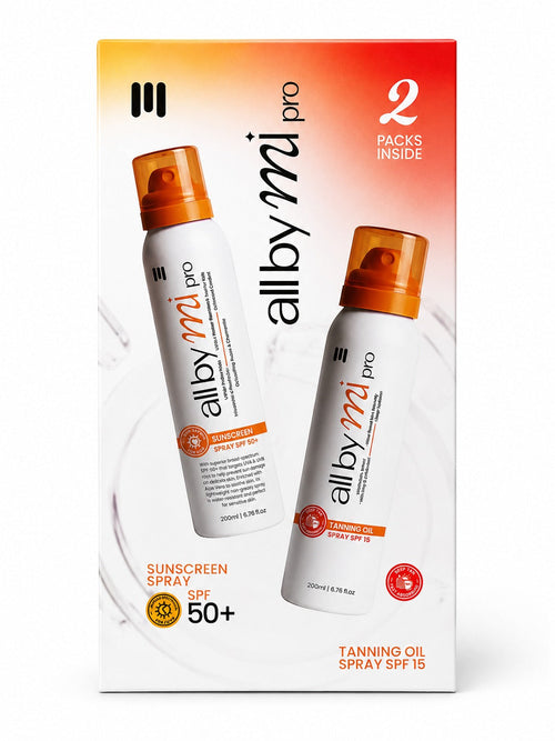 بخاخ واقي الشمس All by mi بعامل حماية SPF50+ بخاخ زيتي بعامل حماية SPF15