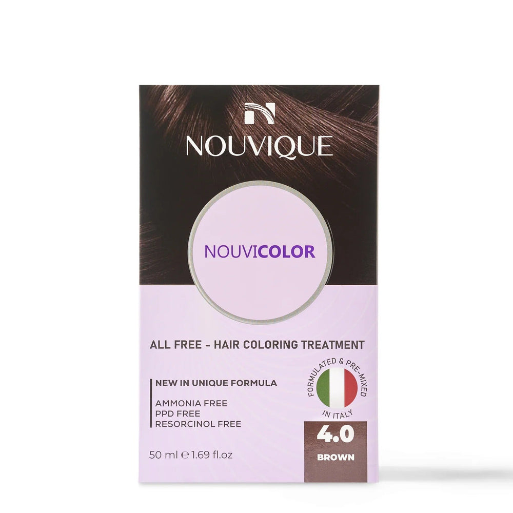 نوفو كالار - Nouvicolor صبغة شعر معالجة للشعر - درجة اللون 04