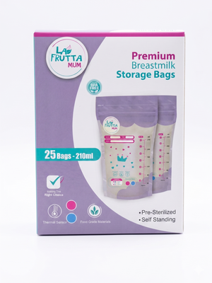 La Frutta Premium Breast Milk Storage Bags 25pcs 210ml