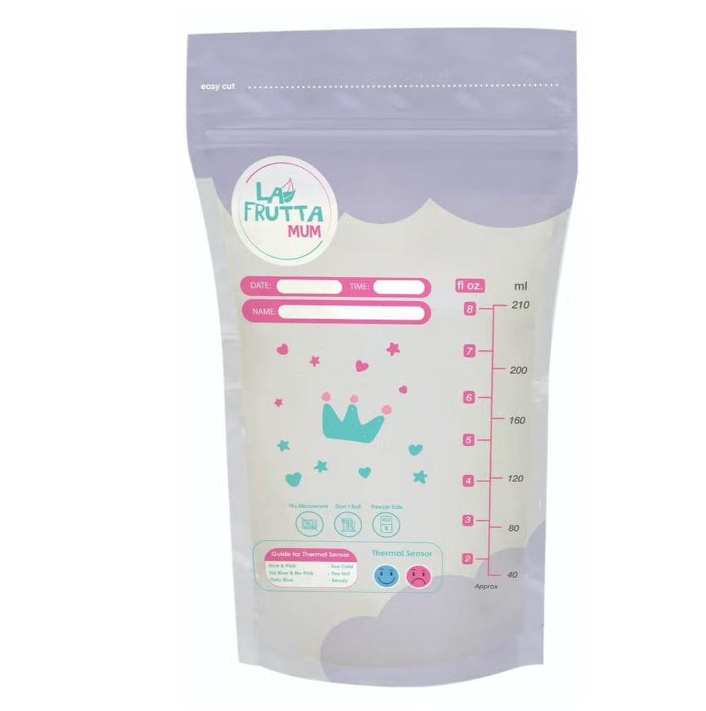 La Frutta Premium Breast Milk Storage Bags 10x 210ml