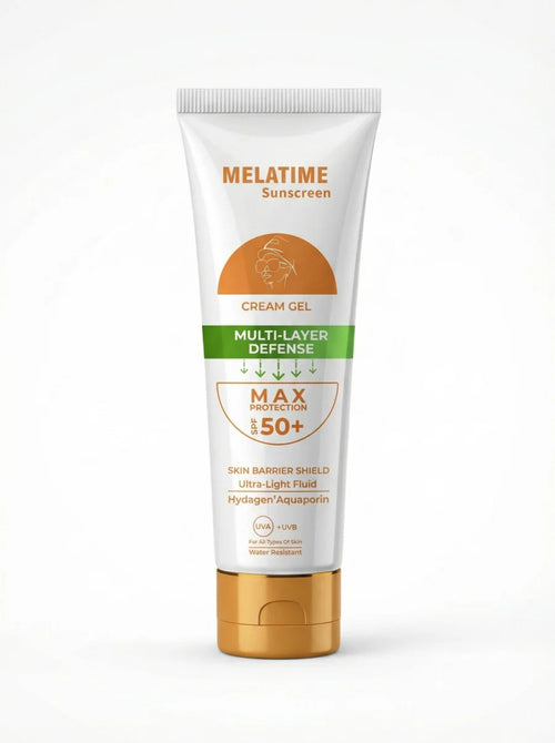 Melatime High-protection sunscreen Cream Gel SPF 50+ 60Gm