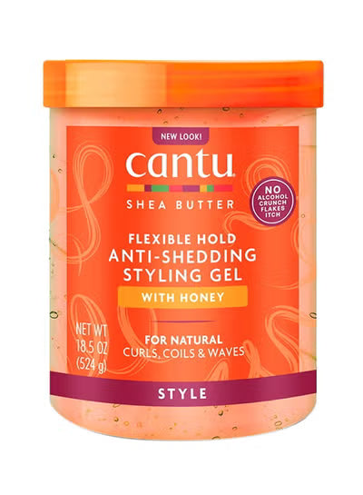Cantu Anti-Shedding Styling Gel with Honey 517 g