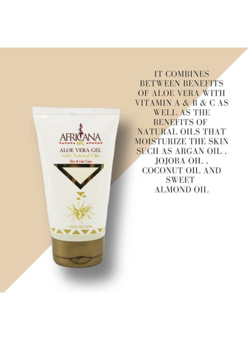 Africana Aloe Vera Natural Oils Gel SK&HR 125ml