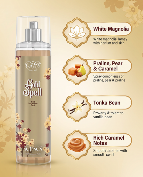 Eva gold spell Body Splash For Women 240ML