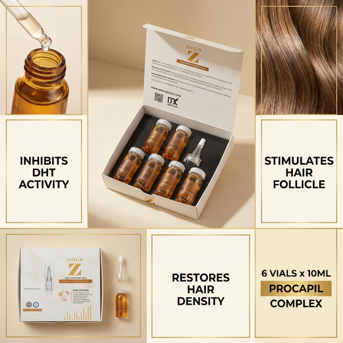 Gold Z Hair Fortifying Vials 6 Vials*10ml