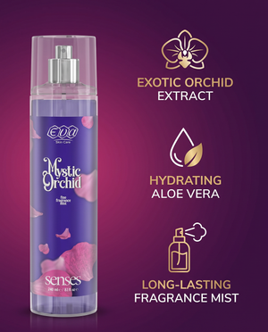 EVA MYSTIC ORCHID BODY MIST SENSES 240ML