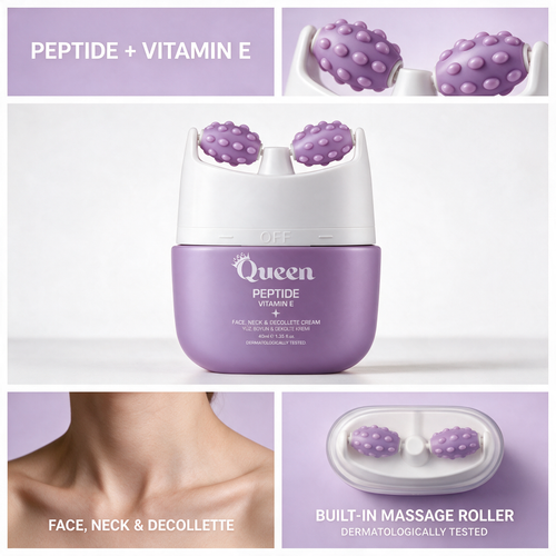 Ice Queen peptide vitamin E face neck & decollete cream 40 ml