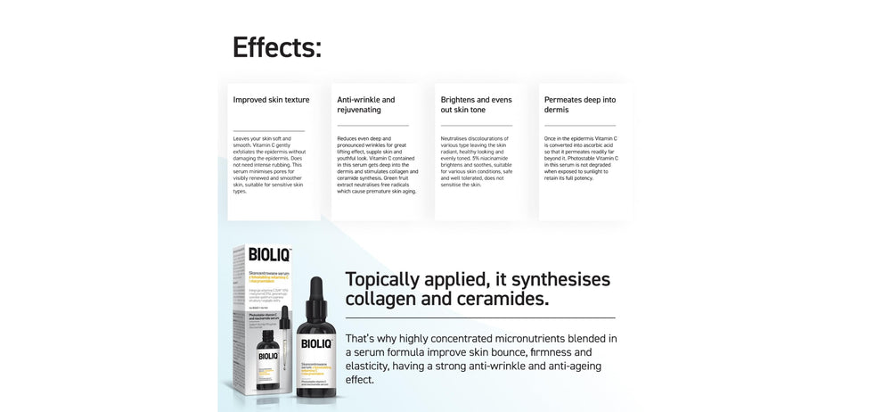 Bioliq pro photostable vit c&niacinamide serum 2ml