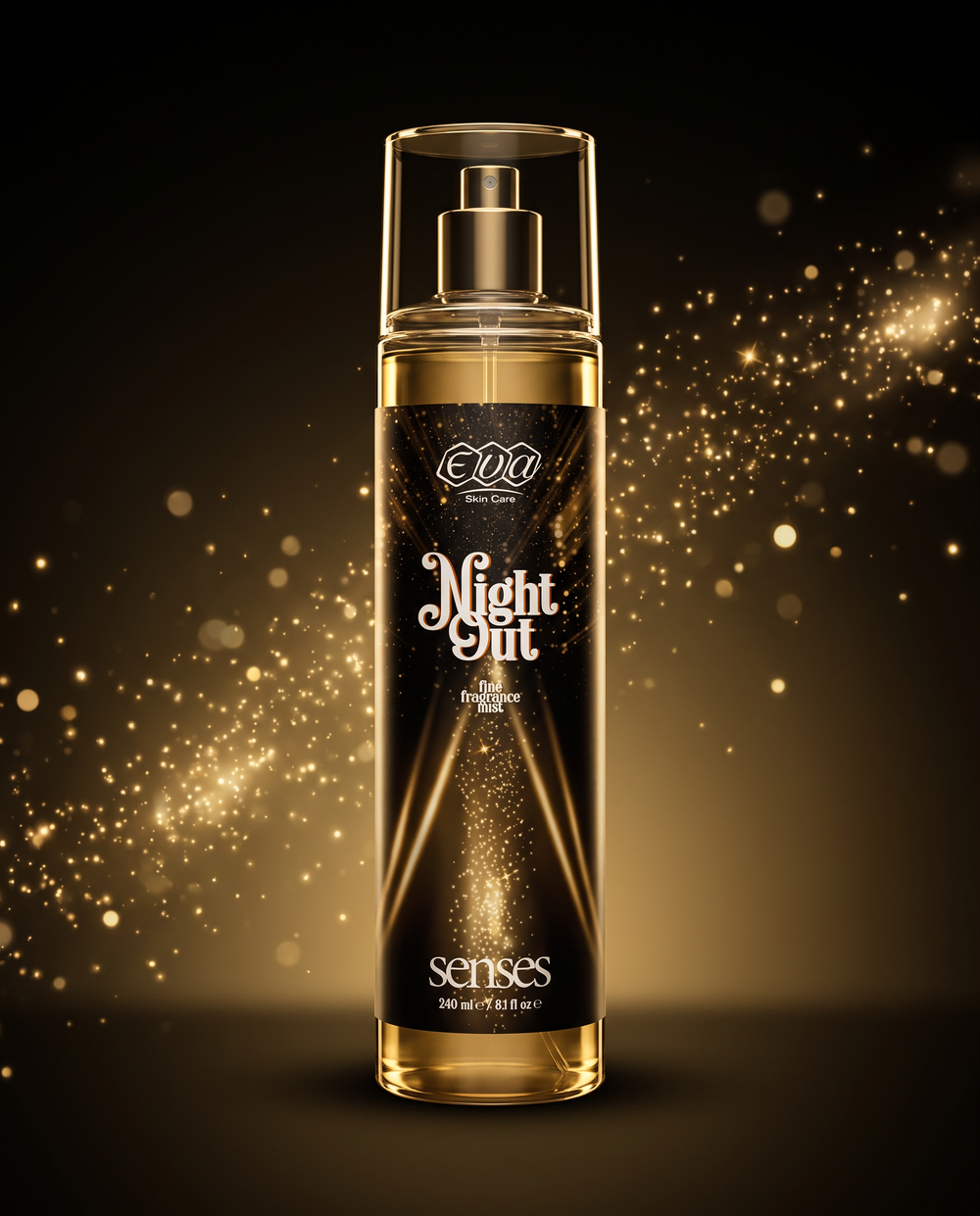 EVA NIGHT OUT BODY MIST SENSES 240ML