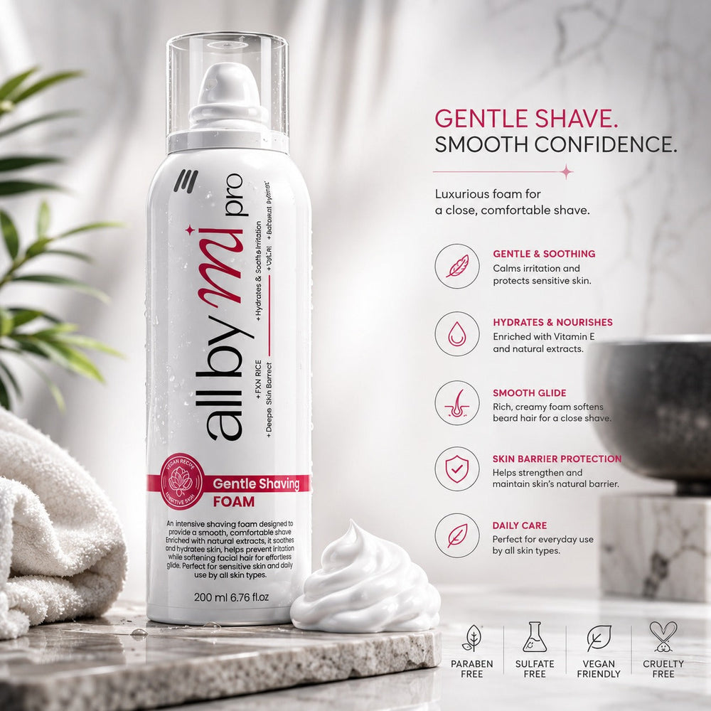 All by mi gentle shaving foam 200ml