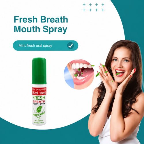 Fresh Breath Mouth Spray Green 18ml