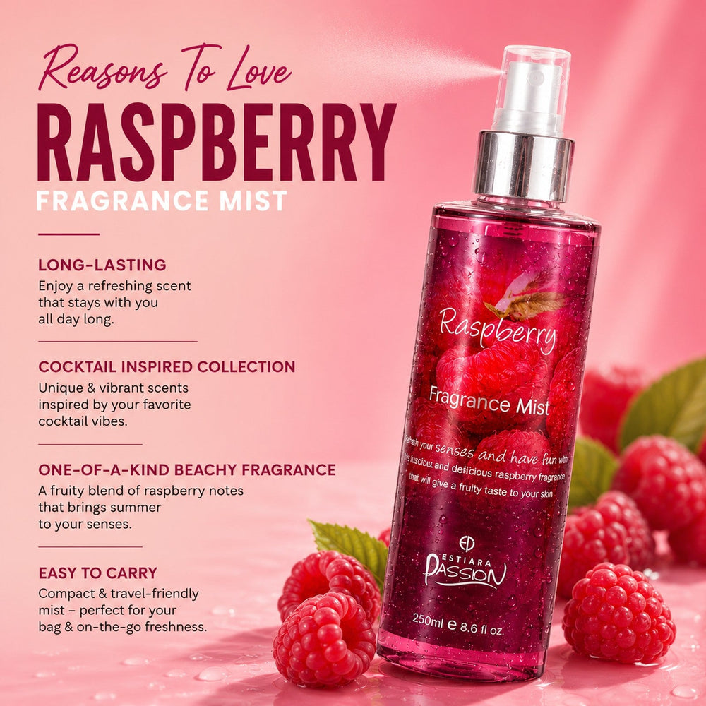 Estiara Raspberry Body Mist 250ml