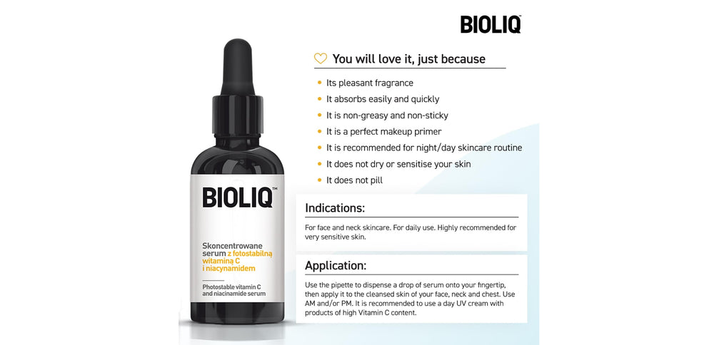 Bioliq pro photostable vit c&niacinamide serum 2ml