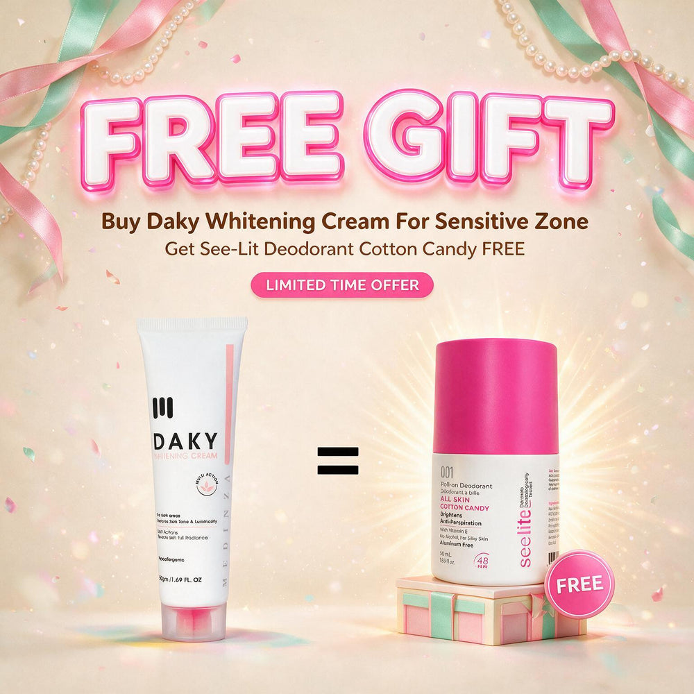 Daky Sensitive Zone Whitening Bundle + Free Deodorant