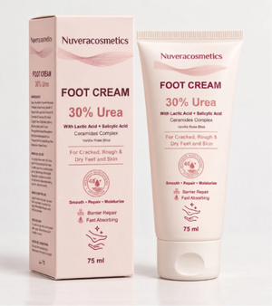 Nuvera Foot Cream 30% Urea Vanilla Rose 75 ml