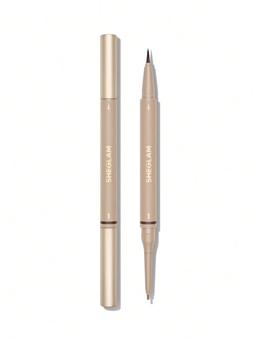 SHEGLAM Waterproof 2-in-1 Eyebrow Pencil Auburn