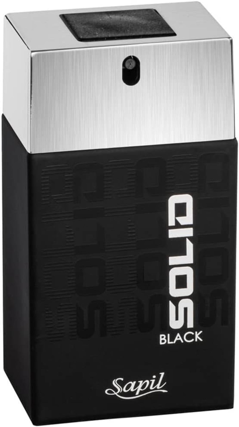 Sapil Solid Black Perfume for Men EDT 100ml