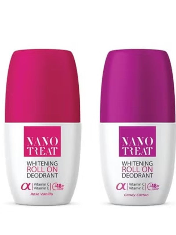 Nano treat whitening roll on rose vanilla&candy50m