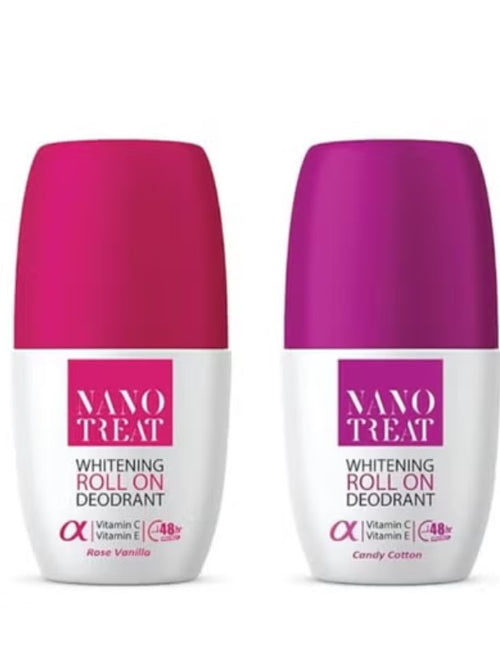 Nano treat whitening roll on rose vanilla&candy50m1