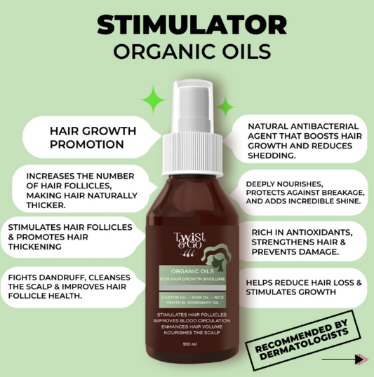 Twist & Go Organic Oils 100 Gm