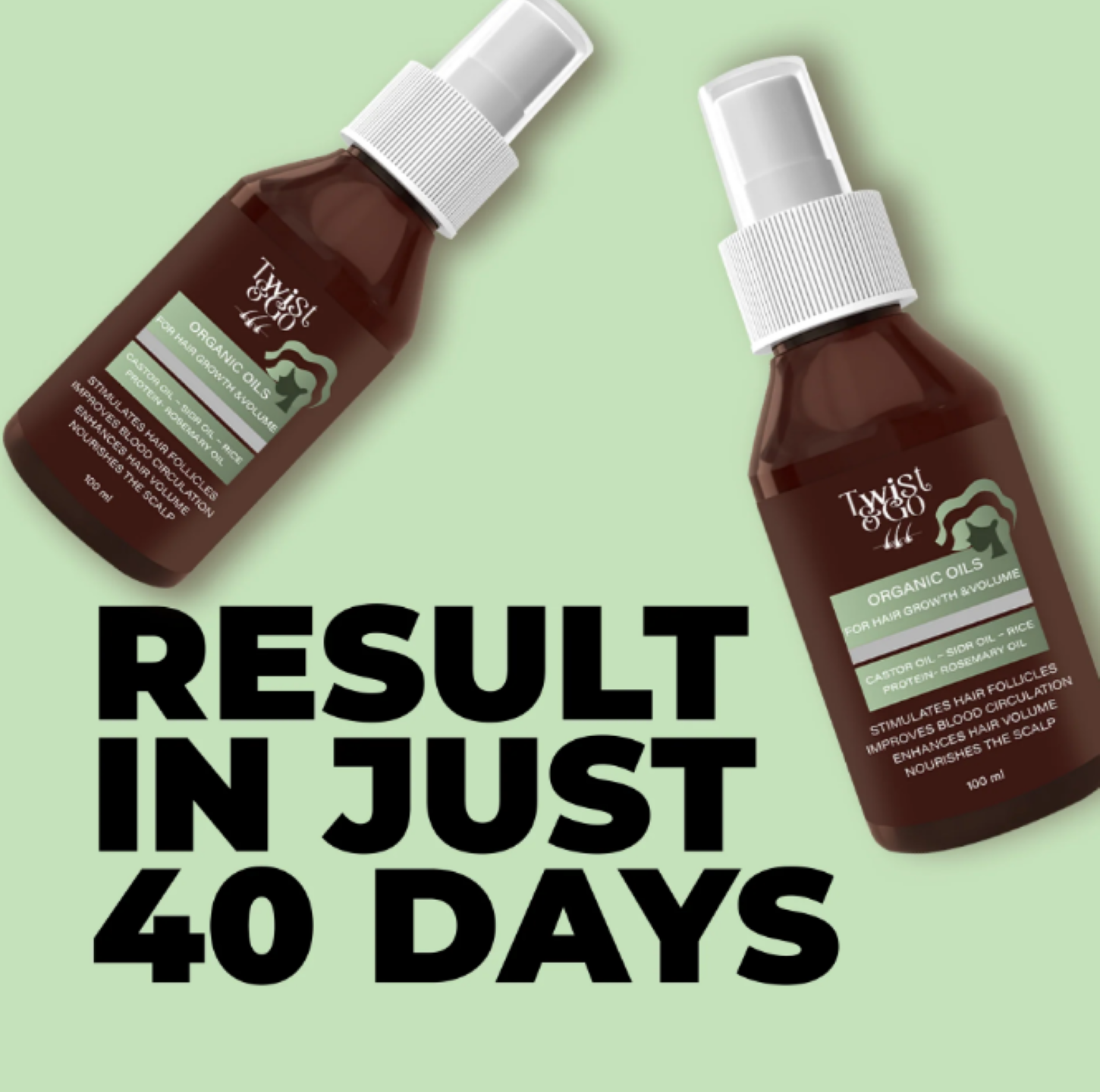 Twist & Go Organic Oils 100 Gm3