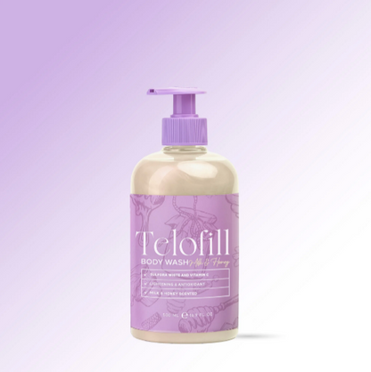 Telofill Body Wash Milk & Honey 500Ml