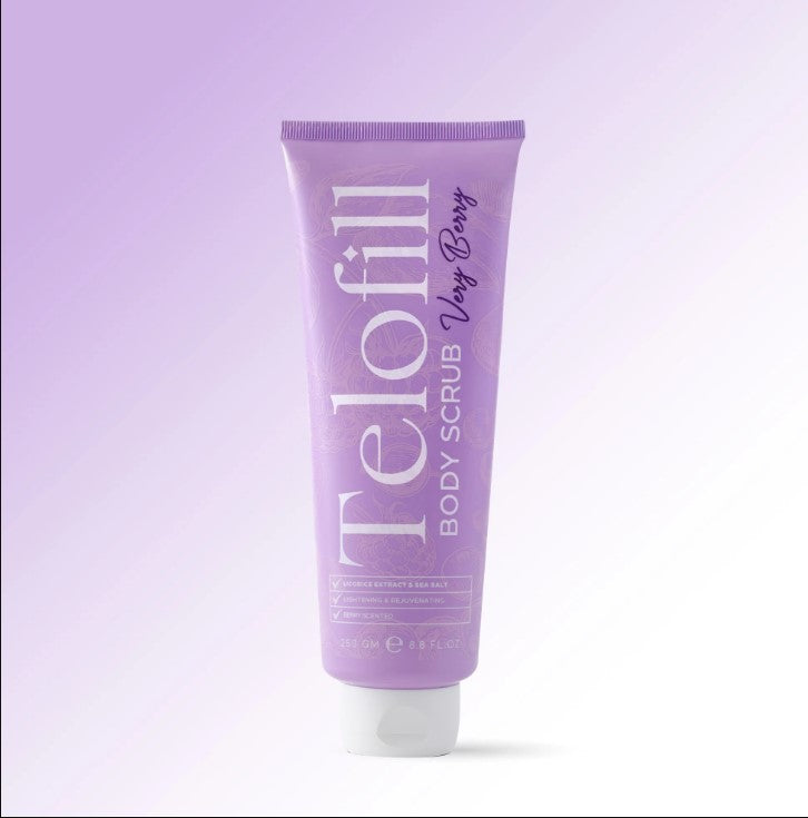 Telofill Very Berry Body Scrub1