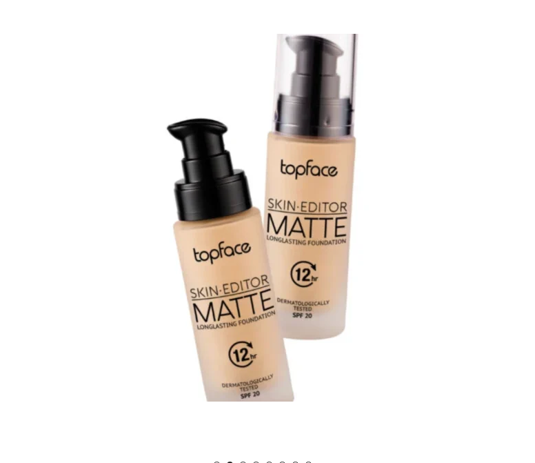 Top Face Skin Editor Matte Lasting Foundation 02