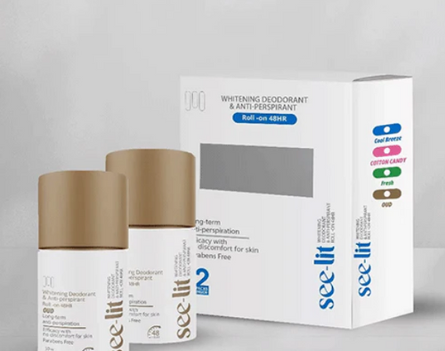 see-lit Roll on whitening deodorant oud 1+1