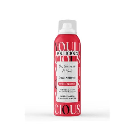 Youlicious dry shampoo & mist fruity sparkle 200ml
