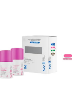 see-lit Roll on whitening deodornt cotton candy1+1