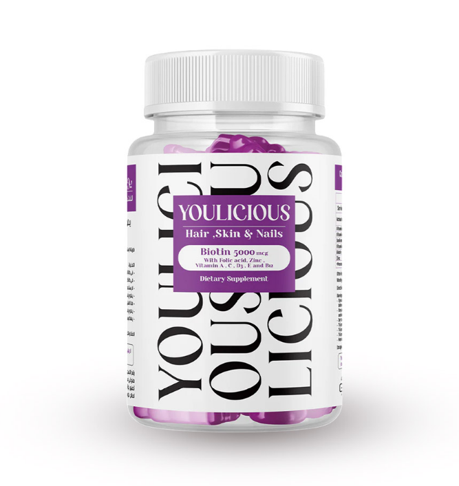 YOULICIOUS DIETARY SUPPLEMENT 60 GUMMIES