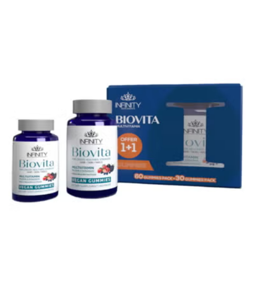 Infinity Biovita jelly candy Vitamins 60 pc+30pc