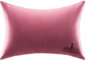 Africana Luxury Satin Pillowcase Pink